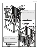 Предварительный просмотр 28 страницы Swing-N-Slide Alpine 611 Assembly Instructions Manual