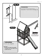 Предварительный просмотр 31 страницы Swing-N-Slide Alpine 611 Assembly Instructions Manual