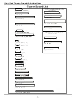 Preview for 7 page of Swing-N-Slide Four Foot Tower Assembly Instructions Manual