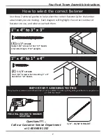 Preview for 8 page of Swing-N-Slide Four Foot Tower Assembly Instructions Manual