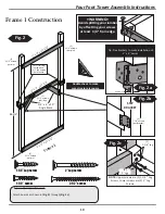 Preview for 11 page of Swing-N-Slide Four Foot Tower Assembly Instructions Manual