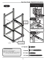 Preview for 15 page of Swing-N-Slide Four Foot Tower Assembly Instructions Manual