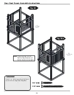 Preview for 22 page of Swing-N-Slide Four Foot Tower Assembly Instructions Manual