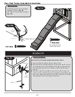 Preview for 28 page of Swing-N-Slide Four Foot Tower Assembly Instructions Manual