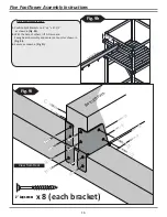 Preview for 45 page of Swing-N-Slide Four Foot Tower Assembly Instructions Manual