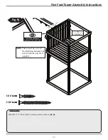 Preview for 46 page of Swing-N-Slide Four Foot Tower Assembly Instructions Manual