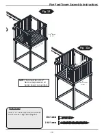 Preview for 49 page of Swing-N-Slide Four Foot Tower Assembly Instructions Manual