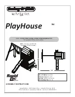 Preview for 58 page of Swing-N-Slide Four Foot Tower Assembly Instructions Manual