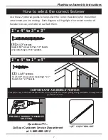 Preview for 64 page of Swing-N-Slide Four Foot Tower Assembly Instructions Manual