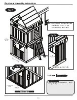 Preview for 71 page of Swing-N-Slide Four Foot Tower Assembly Instructions Manual