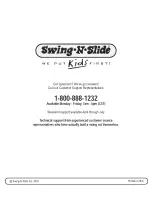 Preview for 58 page of Swing-N-Slide JAMBOREE Assembly Instructions Manual