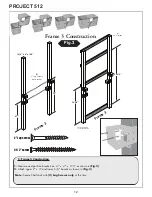 Preview for 12 page of Swing-N-Slide Kodiak PROJECT 512 Assembly Instructions Manual