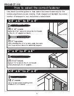 Предварительный просмотр 8 страницы Swing-N-Slide Kodiak PROJECT 513 Assembly Manual