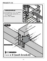 Preview for 34 page of Swing-N-Slide Kodiak PROJECT 513 Assembly Manual