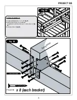 Предварительный просмотр 35 страницы Swing-N-Slide Kodiak PROJECT 515 Assembly Instructions Manual