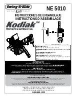 Предварительный просмотр 53 страницы Swing-N-Slide Kodiak PROJECT 515 Assembly Instructions Manual