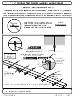 Предварительный просмотр 1 страницы Swing-N-Slide LA 9466 Manual