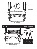 Предварительный просмотр 3 страницы Swing-N-Slide NE 3452 User Manual