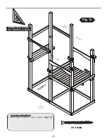 Предварительный просмотр 25 страницы Swing-N-Slide Palisade II Assembly Instructions Manual