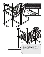 Предварительный просмотр 27 страницы Swing-N-Slide Palisade II Assembly Instructions Manual