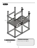 Предварительный просмотр 28 страницы Swing-N-Slide Palisade II Assembly Instructions Manual