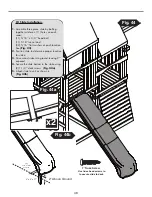 Предварительный просмотр 48 страницы Swing-N-Slide Palisade II Assembly Instructions Manual