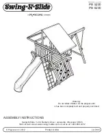 Swing-N-Slide PB 5200 Assembly Instructions Manual preview