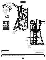 Предварительный просмотр 23 страницы Swing-N-Slide PB 8137 Assembly Instructions Manual