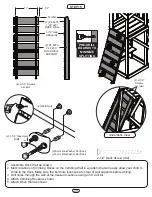 Предварительный просмотр 24 страницы Swing-N-Slide PB 8137 Assembly Instructions Manual