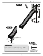 Предварительный просмотр 27 страницы Swing-N-Slide PB 8140 Assembly Instructions Manual