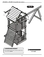 Предварительный просмотр 40 страницы Swing-N-Slide PB 8205 Assembly Instructions Manual