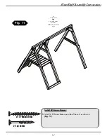 Предварительный просмотр 17 страницы Swing-N-Slide PB 8232 Assembly Instructions Manual