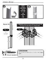 Preview for 10 page of Swing-N-Slide PB 8242 Assembly Instructions Manual