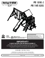 Swing-N-Slide PB 8281 Assembly Manual предпросмотр