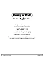 Preview for 60 page of Swing-N-Slide PB 8281 Assembly Manual