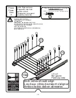 Предварительный просмотр 13 страницы Swing-N-Slide PB 8297 Assembly Instructions Manual