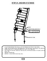 Предварительный просмотр 31 страницы Swing-N-Slide PB 8370 Assembly Instructions Manual