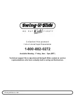 Предварительный просмотр 33 страницы Swing-N-Slide PB 8370 Assembly Instructions Manual