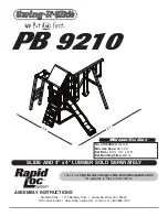 Swing-N-Slide PB 9210 Assembly Instructions Manual preview
