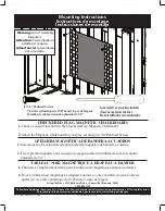 Предварительный просмотр 2 страницы Swing-N-Slide Swing Seat NE 4915 Mounting Instructions