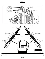 Предварительный просмотр 43 страницы Swing-N-Slide Timber-Bilt PB 8129 Assembly Instructions Manual