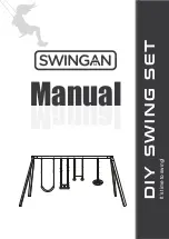 Preview for 1 page of SWINGAN DIY SWING SET Manual