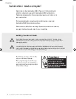 Preview for 4 page of Swingline FUSION 1100L Start Here Manual