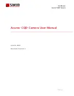 SWIR Acuros CQD Series User Manual preview