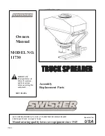 Предварительный просмотр 1 страницы Swisher 11730 Owner'S Manual