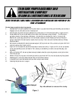 Предварительный просмотр 8 страницы Swisher 2645 CORRUGATED PLOW BLADE Manual