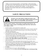 Preview for 3 page of Swisher COMMERCIAL PRO RC14544CPKA Owner'S Manual