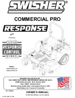 Swisher COMMERCIAL PRO Owner'S Manual preview