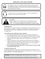 Preview for 6 page of Swisher FC14560CPKA Owner'S Manual