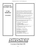 Preview for 39 page of Swisher L216-335001 Owner'S Manual